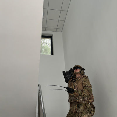 All Terrain Miniature Reconnaissance Robot With Visible Light And Thermal Imaging