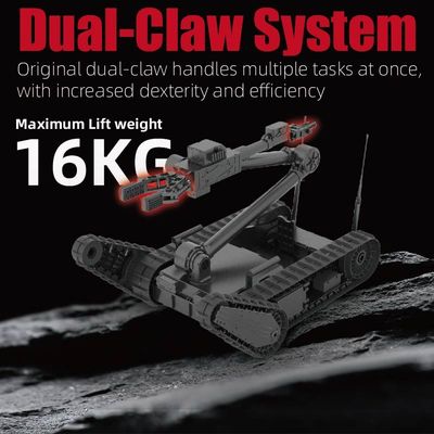 Multifunctional Compact EOD Robot for Bomb Disposal