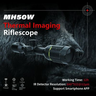Infrared Thermal Imaging Rifle Scope - Enhanced Night Vision/Precision Targeting