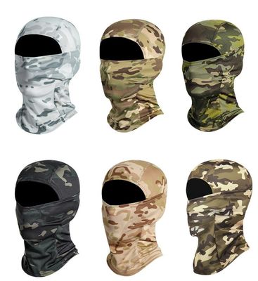 Máscara de polvo de hielo de seda para conducir al aire libre Pañuelo para cubrir la cara Protección solar transpirable Protección contra el viento Capa de camuflaje para motocicleta