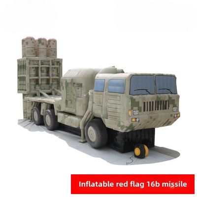 Simulación de ejercicios al aire libre Hongqi 16B Vehículo de misiles Camuflaje digital del desierto 1/1 Producto personalizado Tejido Oxford